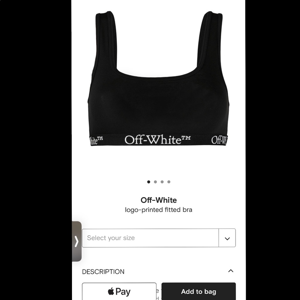 COPY - Off-White Sports Bra